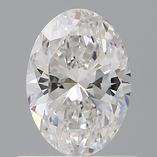 0.61 carat E-VVS2 Natūralus Oval Deimantas (1)