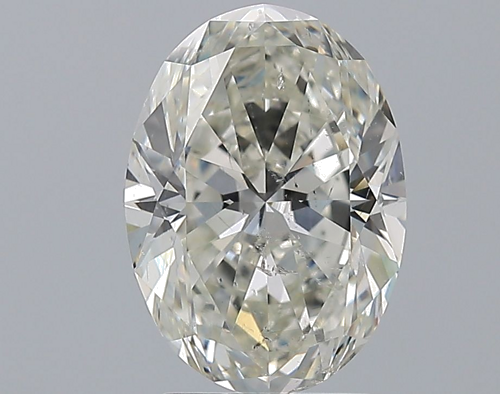 3.01 carat J-SI2 Natūralus Oval Deimantas (1)