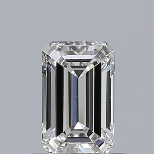 0.41 carat F-VS2 Natūralus Emerald Deimantas (1)