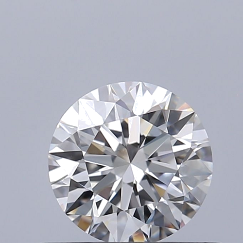 0.56 carat F-VVS2 Excellent cut Natūralus Round Deimantas (1)