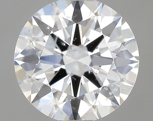 0.62 carat E-SI2 Excellent cut Natūralus Round Deimantas (1)