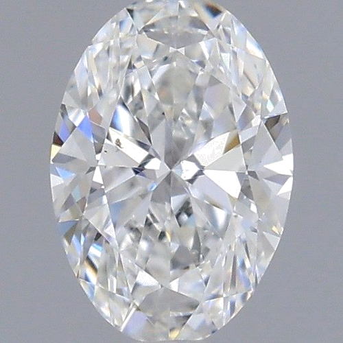 0.31 carat E-SI1 Natūralus Oval Deimantas (1)
