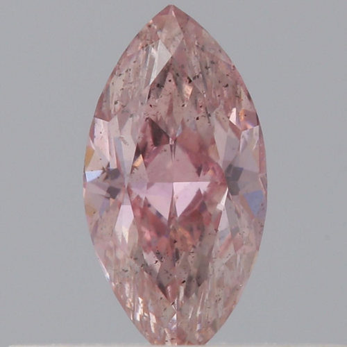 0.22 carat Fancy Brownish Pink-SI2 Natūralus Marquise Deimantas (1)