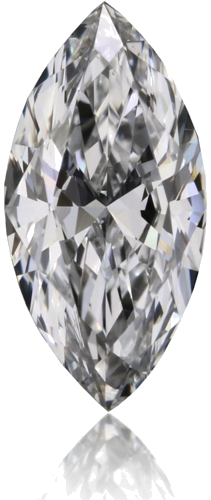 0.3 carat D-VS2 Natūralus Marquise Deimantas (1)