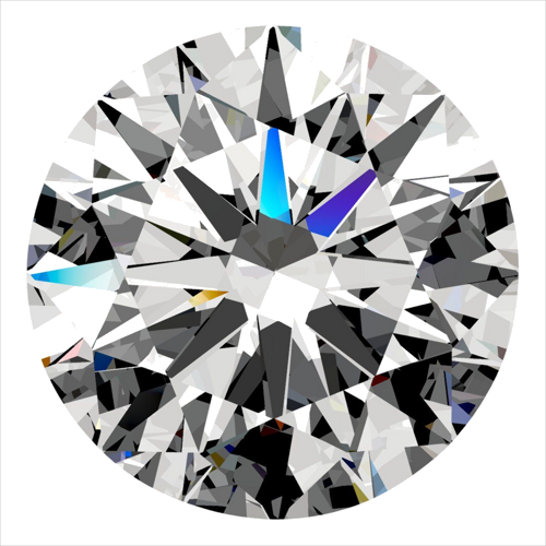 0.3 carat F-VS2 Excellent cut Natūralus Round Deimantas (1)