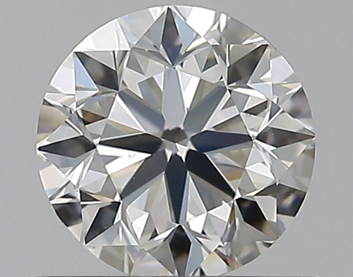 0.59 carat J-VS2 Very Good cut Natūralus Round Deimantas (1)