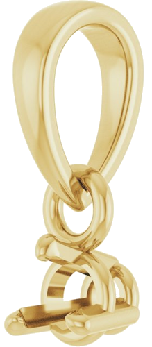 Pakabukas „Round 3-Prong“ 14k yellow gold Round 3mm (2)
