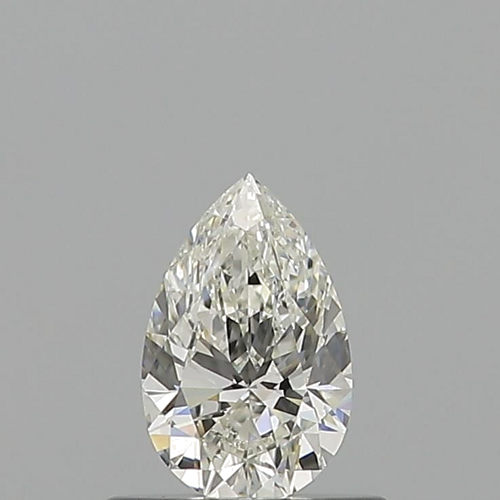 0.5 carat I-IF Natūralus Pear Deimantas (1)