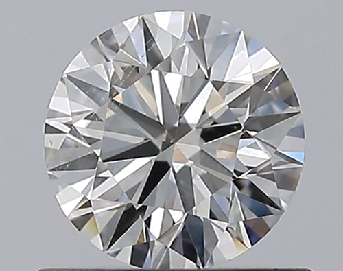 0.65 carat G-SI2 Excellent cut Natūralus Round Deimantas (1)
