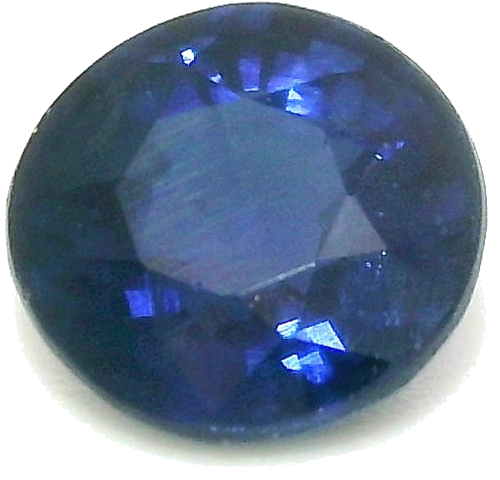 0.69 carat BLUE Round Safyras (1)