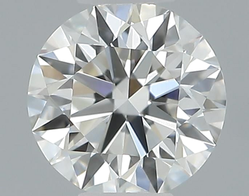 0.32 carat H-VVS1 Excellent cut Natūralus Round Deimantas (1)