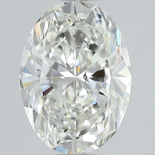 0.71 carat G-SI1 Natūralus Oval Deimantas (1)