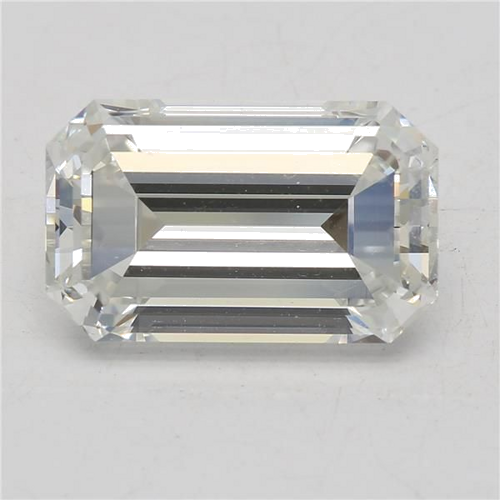 4.03 carat F-SI1 Natūralus Emerald Deimantas (1)