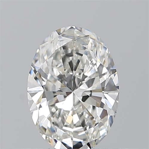 0.65 carat G-VS2 Natūralus Oval Deimantas (1)