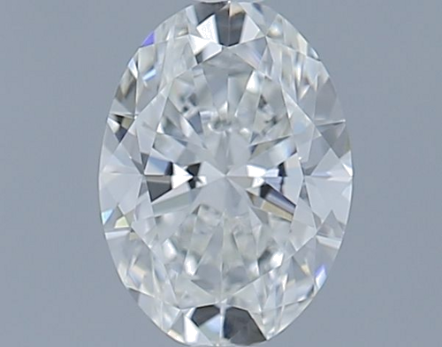 0.4 carat G-VS1 Natūralus Oval Deimantas (1)