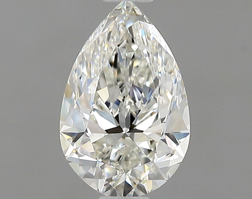 0.91 carat I-VVS1 Natūralus Pear Deimantas (1)