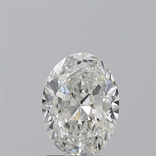 1.5 carat H-SI2 Natūralus Oval Deimantas (1)