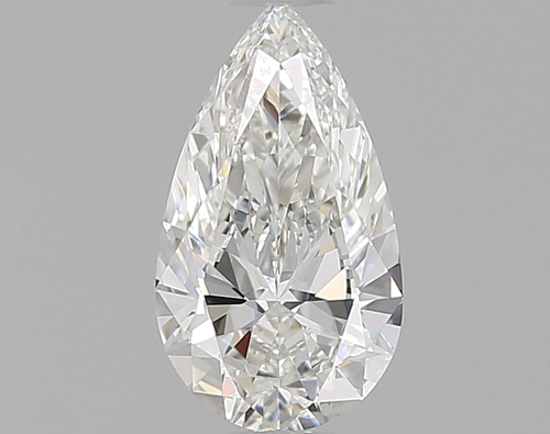 0.5 carat G-VS1 Natūralus Pear Deimantas (1)