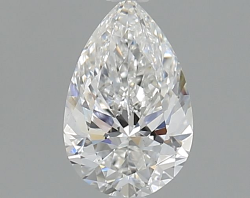 0.8 carat F-VS1 Natūralus Pear Deimantas (1)