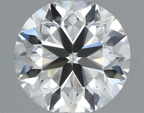0.6 carat K-VVS2 Very Good cut Natūralus Round Deimantas (1)