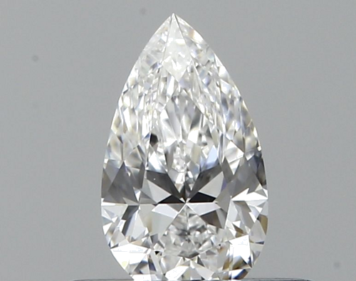 0.31 carat D-VVS1 Natūralus Pear Deimantas (1)