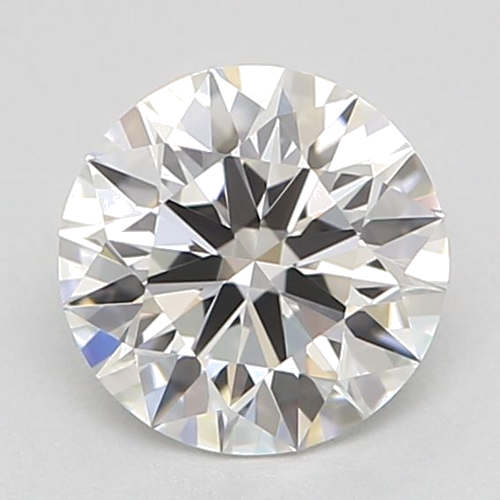 0.5 carat F-VVS1 Excellent cut Natūralus Round Deimantas (1)