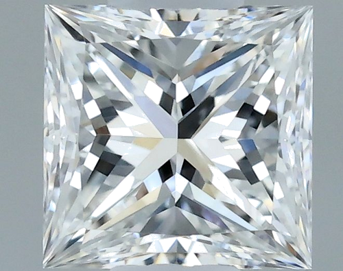 0.32 carat E-VVS1 Natūralus Princess Deimantas (1)