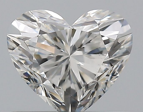 0.63 carat G-VS2 Natūralus Heart Deimantas (1)