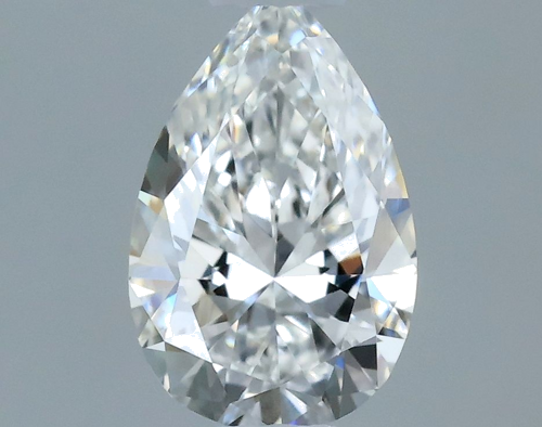 0.3 carat E-VVS1 Natūralus Pear Deimantas (1)