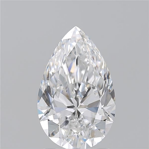 2.01 carat E-VS2 Natūralus Pear Deimantas (1)