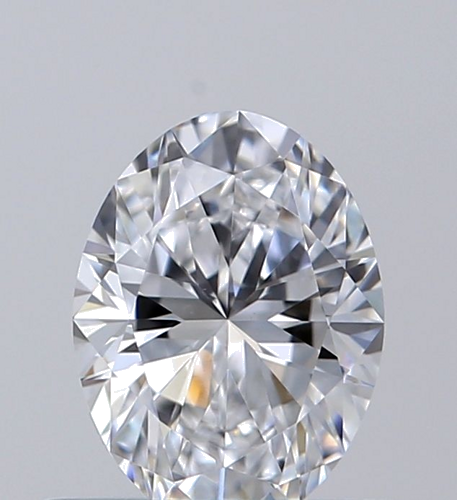 0.5 carat D-VS1 Natūralus Oval Deimantas (1)