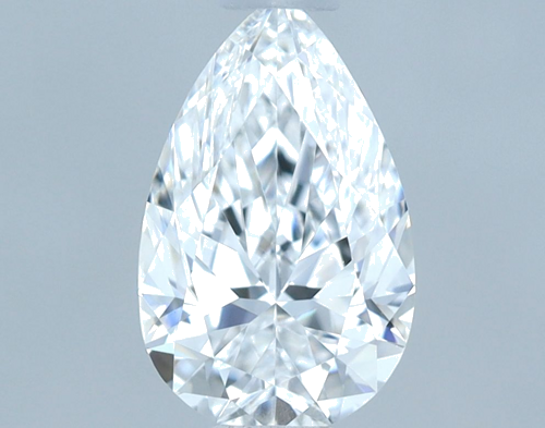 0.56 carat D-VVS1 Natūralus Pear Deimantas (1)