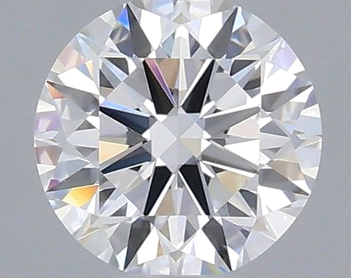 0.45 carat F-VVS1 Excellent cut Natūralus Round Deimantas (1)