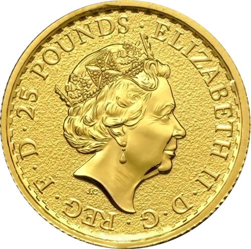 1/4 oz Britannia Great Britain Gold coin (Random year) (2)