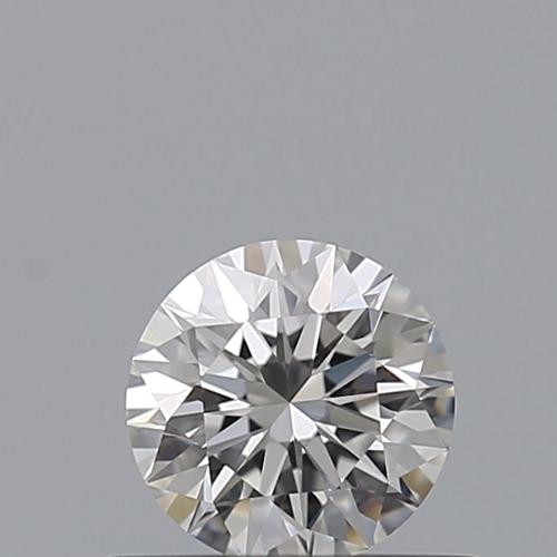 0.37 carat F-VVS1 Excellent cut Natūralus Round Deimantas (1)