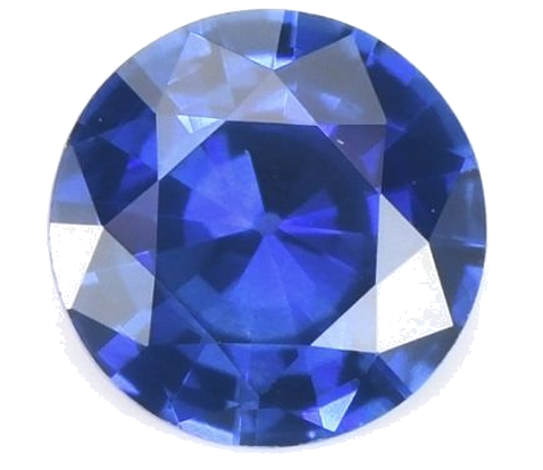 0.46 carat BLUE Round Safyras (1)