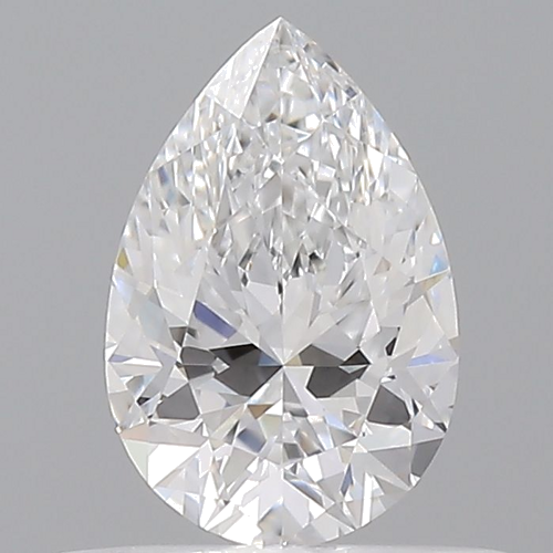 0.5 carat D-VVS2 Natūralus Pear Deimantas (1)