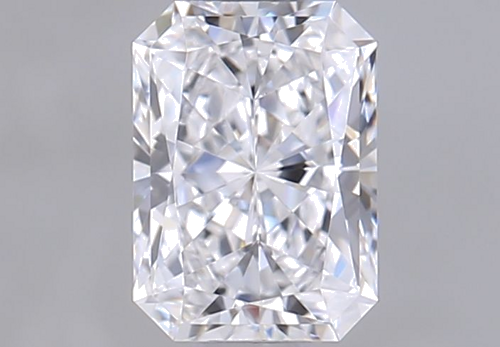 0.59 carat D-VS2 Natūralus Radiant Deimantas (1)