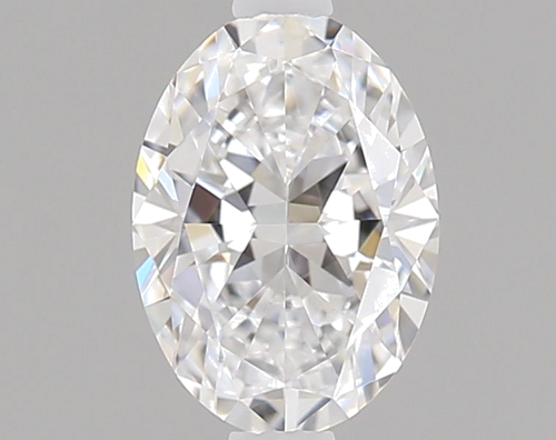 0.5 carat D-VVS1 Natūralus Oval Deimantas (1)