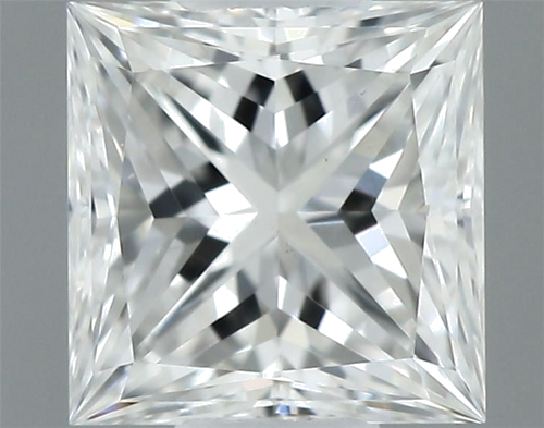 0.31 carat F-VS2 Natūralus Princess Deimantas (1)