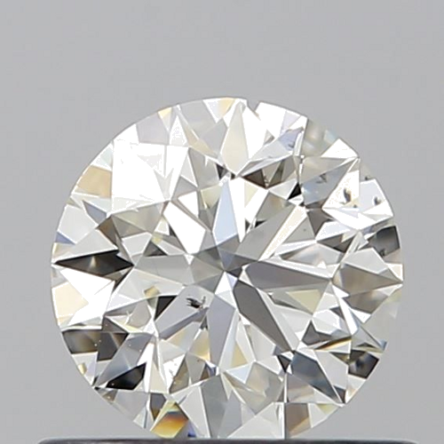 0.61 carat J-SI1 Excellent cut Natūralus Round Deimantas (1)