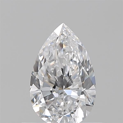 0.5 carat D-VVS1 Natūralus Pear Deimantas (1)