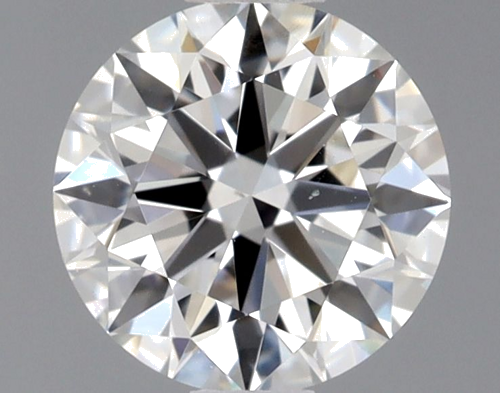 0.57 carat F-SI1 Excellent cut Natūralus Round Deimantas (1)