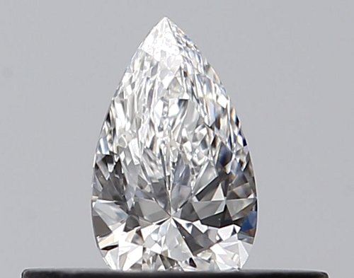0.23 carat F-VS1 Natūralus Pear Deimantas (1)