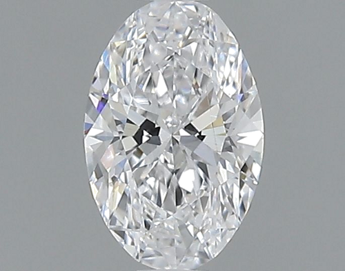 0.53 carat D-VS1 Natūralus Oval Deimantas (1)