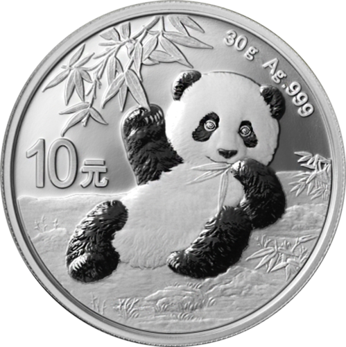 2020 Panda China 10 Yuan 30 g silver coin (1)