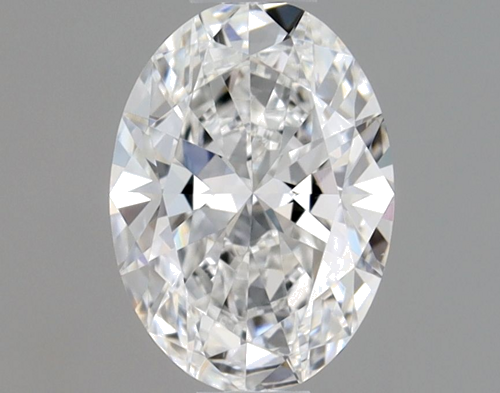 0.52 carat E-VS1 Natūralus Oval Deimantas (1)