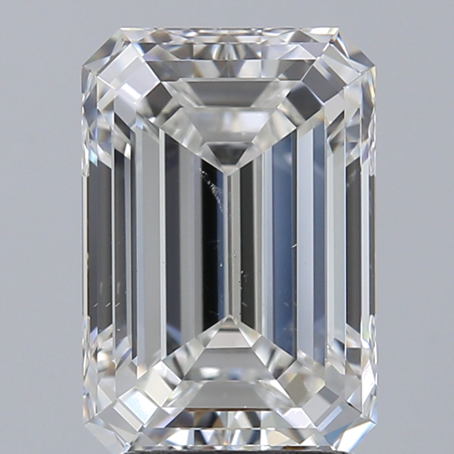 3.2 carat F-SI1 Natūralus Emerald Deimantas (1)