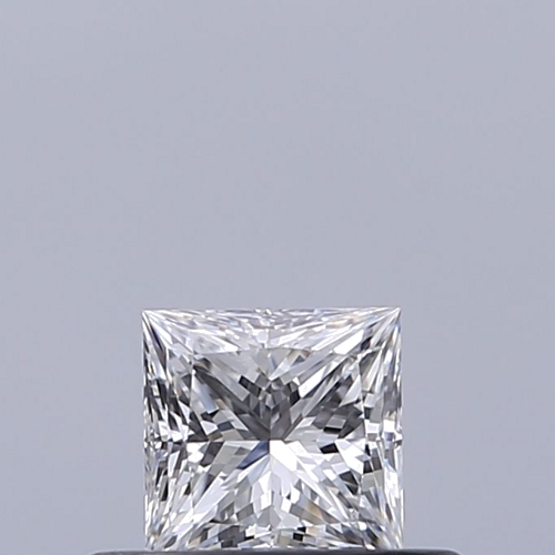 0.32 carat D-VVS1 Natūralus Princess Deimantas (1)