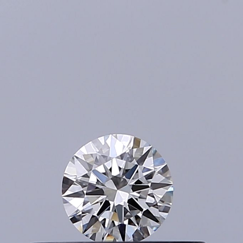 0.19 carat F-VVS2 Excellent cut Natūralus Round Deimantas (1)